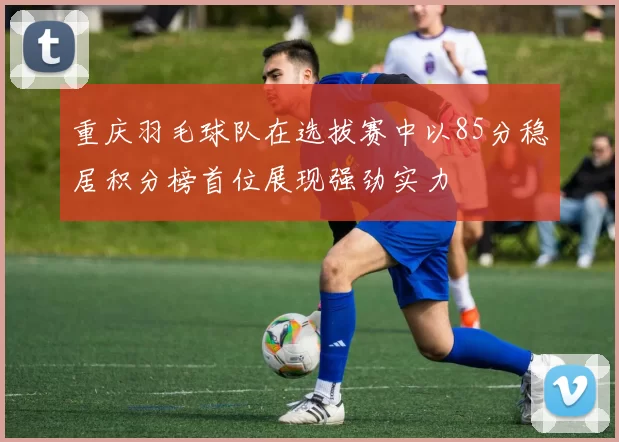 重庆羽毛球队在选拔赛中以85分稳居积分榜首位展现强劲实力
