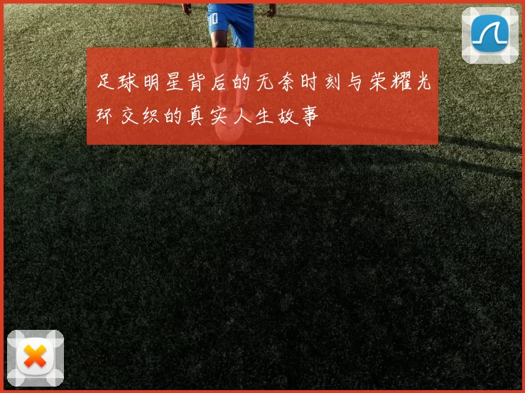 足球明星背后的无奈时刻与荣耀光环交织的真实人生故事